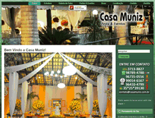 Tablet Screenshot of casamuniz.com.br